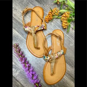 Wild Honey Sandals - White